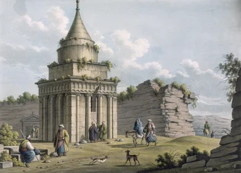 The Tomb of Absalom, Jerusalem, pub. by William Watts